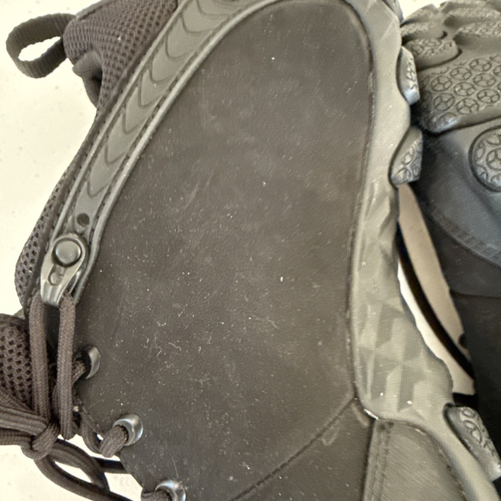 Merrell Work Fullbench  Waterproof Safety Toe Shoes Womens 7.5 M Black Chameleon - Picture 6 of 8